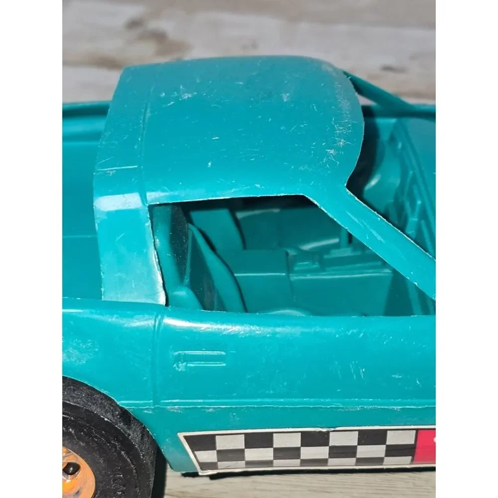 Vintage‎ 1980s Tootsie Toys Green Corvette Strombecker Corp Trac Masters USA